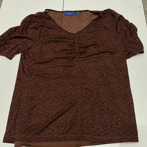Cheetah mesh shirt